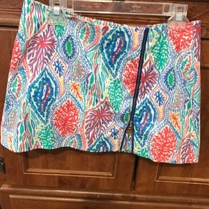 Lilly Pulitzer Colorful Skirt size 6